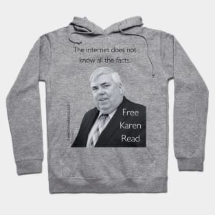 The internet does not know all of the facts.  The DA Hoodie